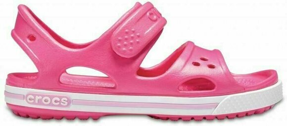 Kids Sailing Shoes Crocs Preschool Crocband II Sandal Paradise Pink/Carnation 30-31 - 2