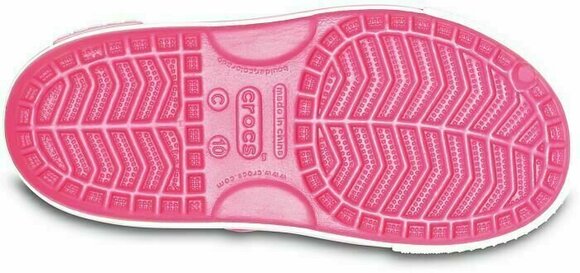 Obuv na loď Crocs Preschool Crocband II Sandal Paradise Pink/Carnation 34-35 - 5