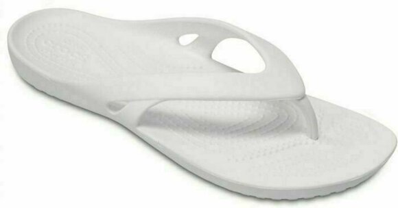 Pantofi de Navigatie Crocs Women's Kadee II Flip White 34-35 - 2
