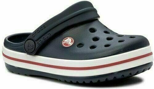 Buty żeglarskie dla dzieci Crocs Kids' Crocband Clog Navy/Red 20-21 - 3
