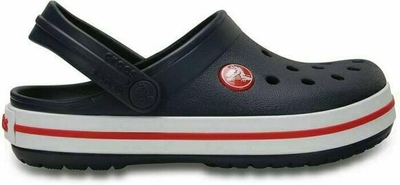 Buty żeglarskie dla dzieci Crocs Kids' Crocband Clog Navy/Red 20-21 - 4