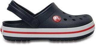 Calçado náutico para crianças Crocs Kids' Crocband Clog Navy/Red - 3