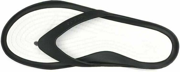 Jachtařská obuv Crocs Women's Swiftwater Flip Black/White 37-38 - 5