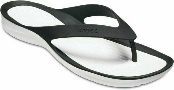 Buty żeglarskie damskie Crocs Women's Swiftwater Flip Black/White 39-40 - 3