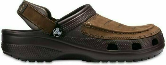 Mens Sailing Shoes Crocs Men's Yukon Vista Clog Espresso 46-47 - 2