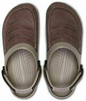 Chaussures de navigation Crocs Men's Yukon Vista Clog Espresso/Khaki 46-47 - 6