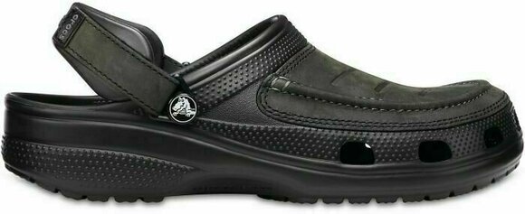 Mens Sailing Shoes Crocs Men's Yukon Vista Clog Black/Black 41-42 - 2
