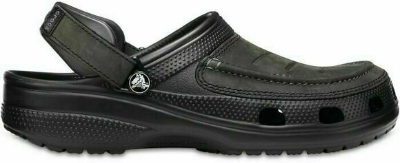 Mens Sailing Shoes Crocs Men's Yukon Vista Clog Black/Black 45-46 - 2