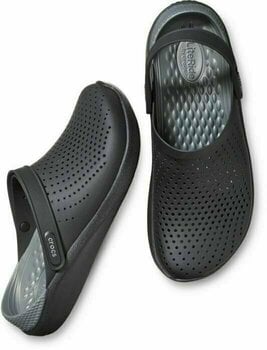 Jachtařská obuv Crocs LiteRide Clog Black/Slate Grey 36-37 - 3
