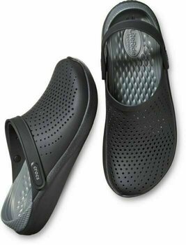 Unisex Schuhe Crocs LiteRide Clog Black/Slate Grey 37-38 - 3