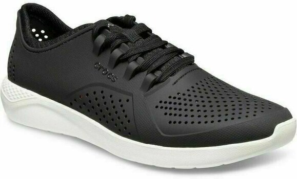 Mens Sailing Shoes Crocs Men's LiteRide Pacer Black/White 38-39 - 2