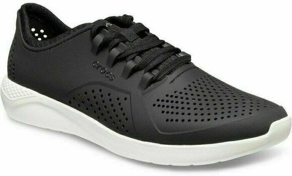 Mens Sailing Shoes Crocs Men's LiteRide Pacer Black/White 41-42 - 2