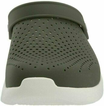 Unisex Schuhe Crocs LiteRide Clog Army Green/White 43-44 - 4
