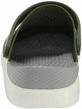 Unisex Schuhe Crocs LiteRide Clog Army Green/White 43-44 - 5