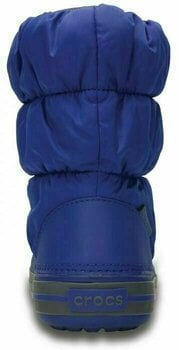 Pantofi de Navigatie Crocs Winter Puff Boot Cizme de zăpadă Albastru Cerulean/Deschis Gri 30-31 - 3