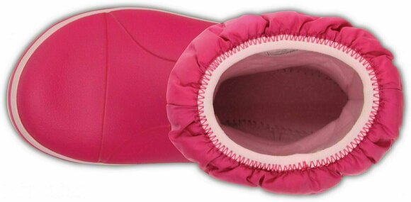 Buty żeglarskie dla dzieci Crocs Kids' Winter Puff Boot Candy Pink 32-33 - 5