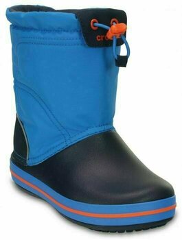 Pantofi de Navigatie Crocs Crocband LondgePoint Boot Sandale Ocean/Navy 32-33 - 3