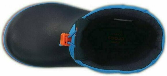 Pantofi de Navigatie Crocs Crocband LondgePoint Boot Sandale Ocean/Navy 32-33 - 5