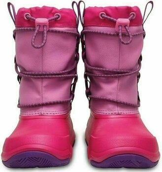 Jachtařská obuv Crocs Kids' Swiftwater Waterproof Boot Party Pink/Candy Pink 28-29 - 3