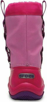 Kids Sailing Shoes Crocs Kids' Swiftwater Waterproof Boot Party Pink/Candy Pink 29-30 - 4