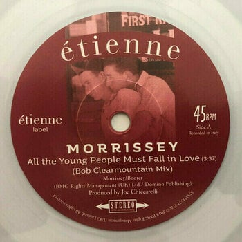 Vinyylilevy Morrissey - All The Young People Must Fall In Love (Bob Clearmountain Mix) (7" Vinyl) - 3