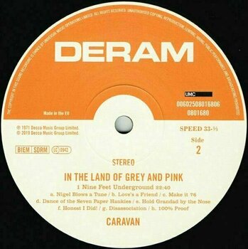 Disque vinyle Caravan - In The Land Of Grey And Pink (LP) - 5