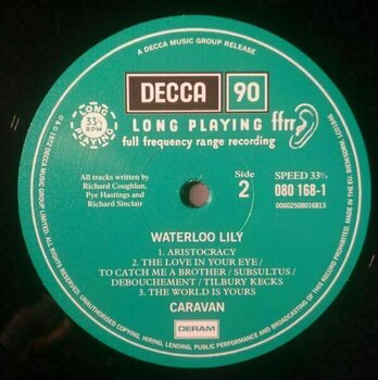 Disque vinyle Caravan - Waterloo Lily (LP) - 7