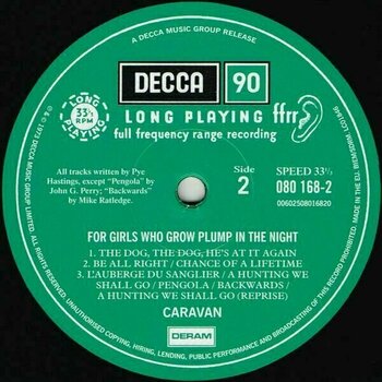 Vinylplade Caravan - For Girls Who Grow Plump In The Night (Reissue) (LP) - 5