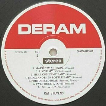Vinyl Record Cat Stevens - Matthew & Son (Remastered) (LP) - 2