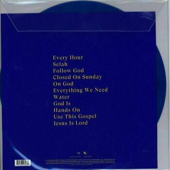Disque vinyle Kanye West - Jesus Is King (Blue Translucent) (LP) - 2