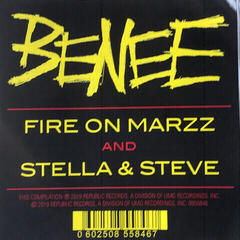 Вінілові платівки Benee - Fire On Marzz / Stella & Steve (Green Coloured) (LP) - 6