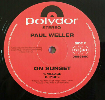 Vinyl Record Paul Weller - On Sunset (2 LP) - 3