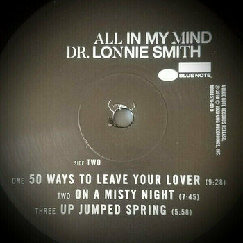 Vinyl Record Dr. Lonnie Smith - All In My Mind (Reissue) (LP) - 6