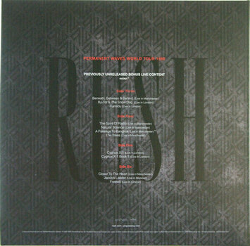Disque vinyle Rush - Permanent Waves (Box Set) (3 LP + 2 CD) - 13