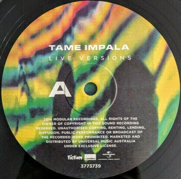 Vinyylilevy Tame Impala - Live Versions (LP) - 3