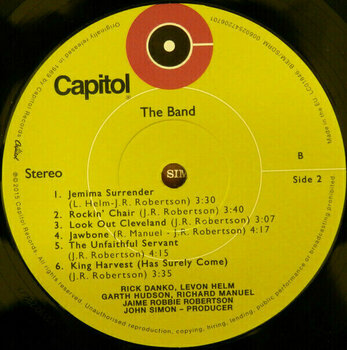 Vinyl Record The Band - The Band (LP) - 4