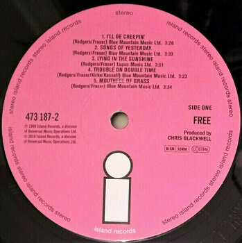 Hanglemez Free - Free (LP) - 3