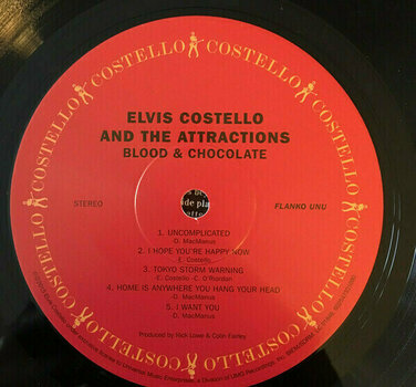 Vinyl Record Elvis Costello - Blood And Chocolate (LP) - 5