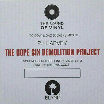Δίσκος LP PJ Harvey - The Hope Six Demolition Project (LP) - 12