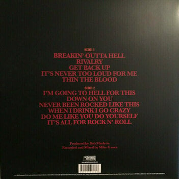 Vinyl Record Airbourne - Breakin' Outta Hell (LP) - 2