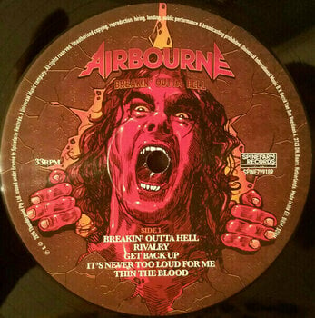 Disque vinyle Airbourne - Breakin' Outta Hell (LP) - 6