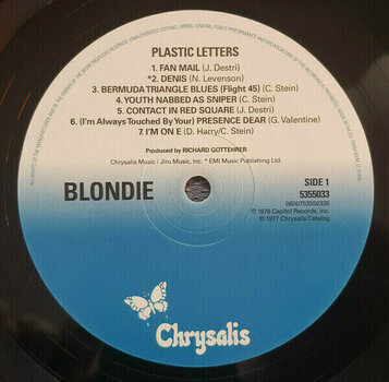 Vinylplade Blondie - Plastic Letters (LP) - 2