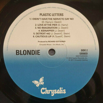 Vinyl Record Blondie - Plastic Letters (LP) - 3