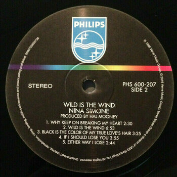 Hanglemez Nina Simone - Wild Is The Wind (180 g) (LP) - 3
