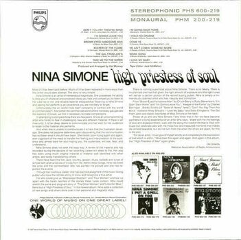 Hanglemez Nina Simone - High Priestess Of Soul (LP) - 2