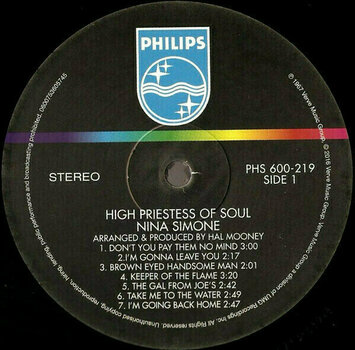 Hanglemez Nina Simone - High Priestess Of Soul (LP) - 3