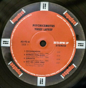 Disque vinyle Yusef Lateef - Psychicemotus (Reissue) (LP) - 5