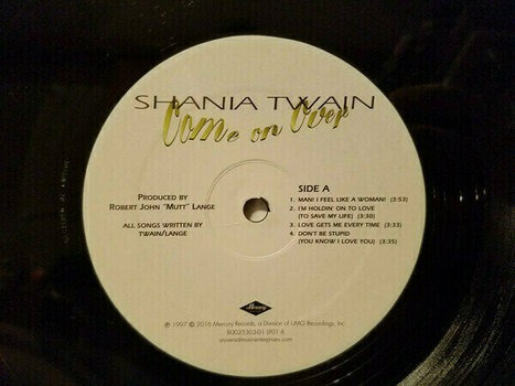Vinyl Record Shania Twain - Come On Over (2 LP) - 4