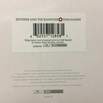 Disque vinyle Siouxsie & The Banshees - Join Hands (Remastered) (LP) - 3