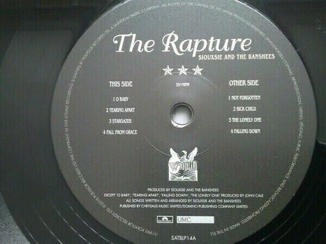 Грамофонна плоча Siouxsie & The Banshees - The Rapture (Remastered) (2 LP) - 7